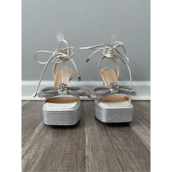 MACH & MACH Flare Heel Platform Sandals EU36/US6 $1175 - Picture 5 of 11